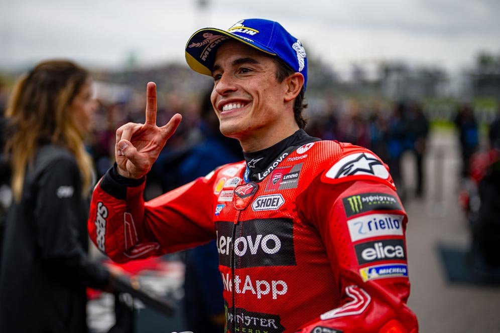Jelang MotoGP Ceko 2025, Marc Marquez Penasaran Jajal Ducati untuk Pertama Kalinya di Brno Jelang MotoGP Ceko 2025, Marc Marquez Penasaran Jajal Ducati untuk Pertama Kalinya di Brno