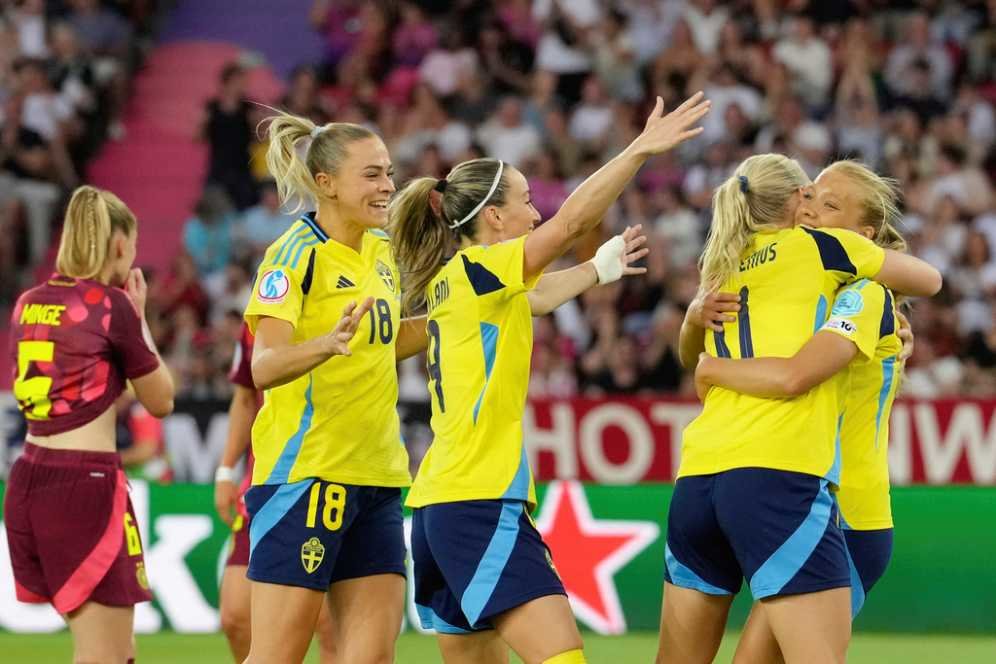 Hasil Euro Wanita 2025: Swedia 4-1 Jerman Hasil Euro Wanita 2025: Swedia 4-1 Jerman