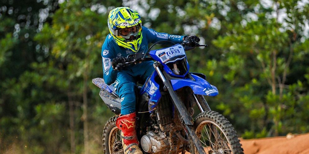 Shell BLU CRU Yamaha Enduro Challenge 2023 di Sanggau. (c) Yamaha Indonesia