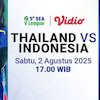 Nonton Live Streaming Turnamen SEA V League 2025 - Thailand vs Indonesia di Vidio Nonton Live Streaming Turnamen SEA V League 2025 - Thailand vs Indonesia di Vidio