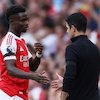 Krisis Arsenal Jelang Lawan Liverpool: Saka Cedera 4 Pekan, Odegaard Masih Tanda Tanya!