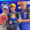M Faerozi Emosional Raih Podium Perdana di SS600 ARRC 2025, Trofi yang Sudah Dinanti Mendiang Ibunda di Mandalika