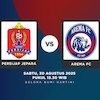 Prediksi Persijap Jepara vs Arema FC di BRI Super League 30 Agustus 2025