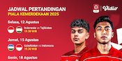 Jadwal Piala Kemerdekaan 2025, Saksikan Live Streaming Eksklusif di Vidio