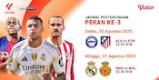Simak Jadwal Pekan 3 LaLiga 2025/2026: Eksklusif Hanya di Vidio