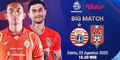 Link Live Streaming BRI Super League 2025/26 Persija vs Malut United: Eksklusif di Vidio Link Live Streaming BRI Super League 2025/26 Persija vs Malut United: Eksklusif di Vidio
