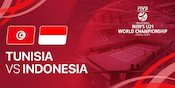 Nonton Live Streaming Tunisia vs Indonesia di FIVB Putra U21 2025 di Vidio, 22 Agustus 2025