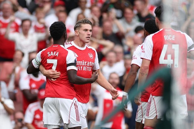 Susunan Pemain Arsenal vs Leeds United