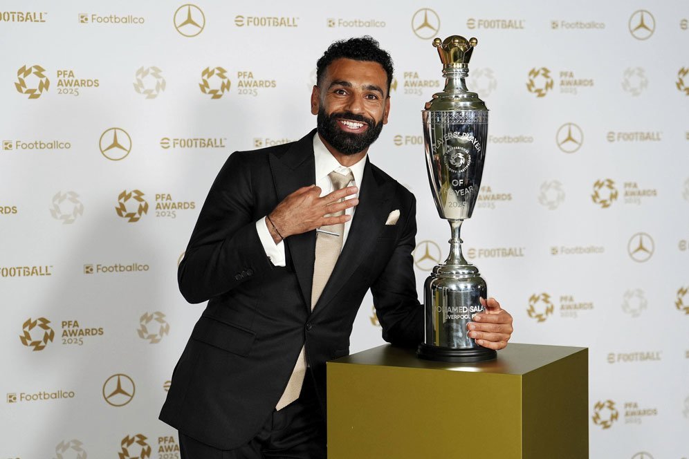 Daftar Lengkap Pemenang PFA Awards 2025: Mohamed Salah Ukir Rekor, Mariona Caldentey Bersejarah Daftar Lengkap Pemenang PFA Awards 2025: Mohamed Salah Ukir Rekor, Mariona Caldentey Bersejarah