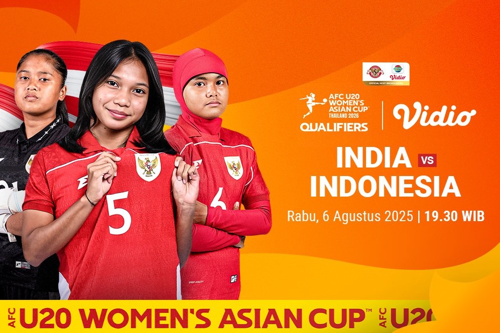 Live Stream AFC U-20 Womens Asian Cup 2026 Qualifiers - India vs Indonesia di Vidio
