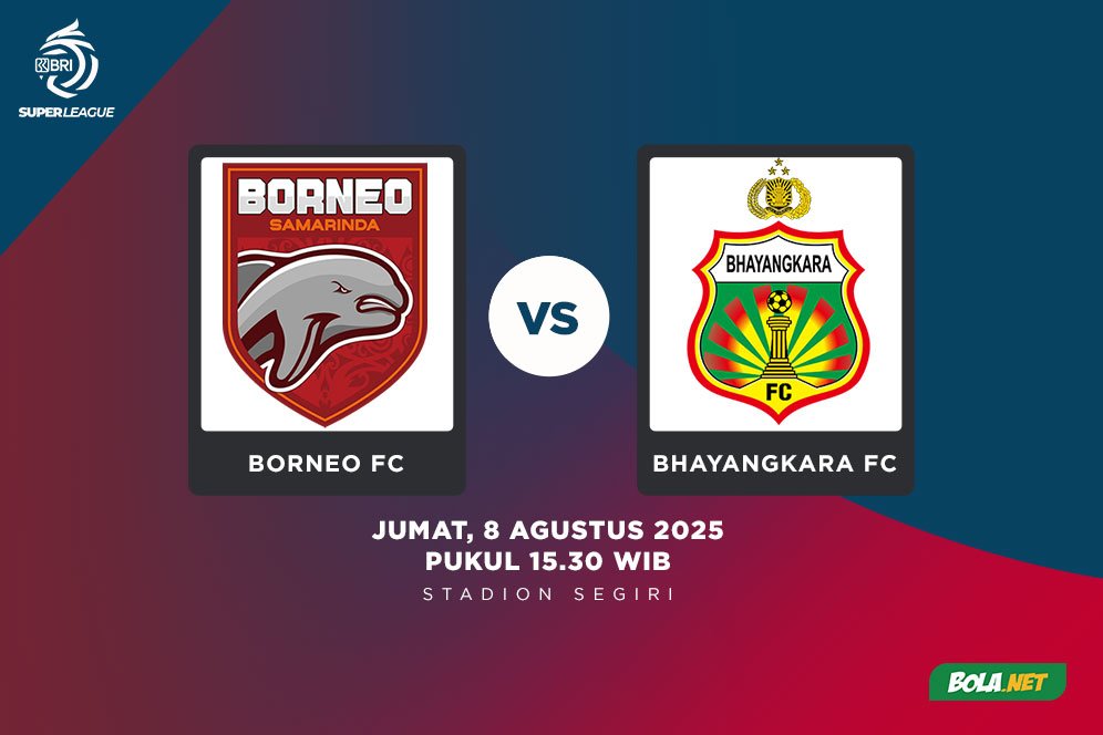 Jadwal dan Link Live Streaming Borneo FC vs Bhayangkara FC di BRI Super League 2025/2026, Live di Vidio! 