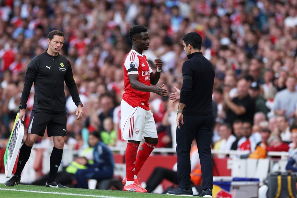 Bukayo Saka Martin Odegaard Jadi 'Tumbal' Pesta Gol Arsenal atas Leeds United Bukayo Saka Martin Odegaard Jadi 'Tumbal' Pesta Gol Arsenal atas Leeds United
