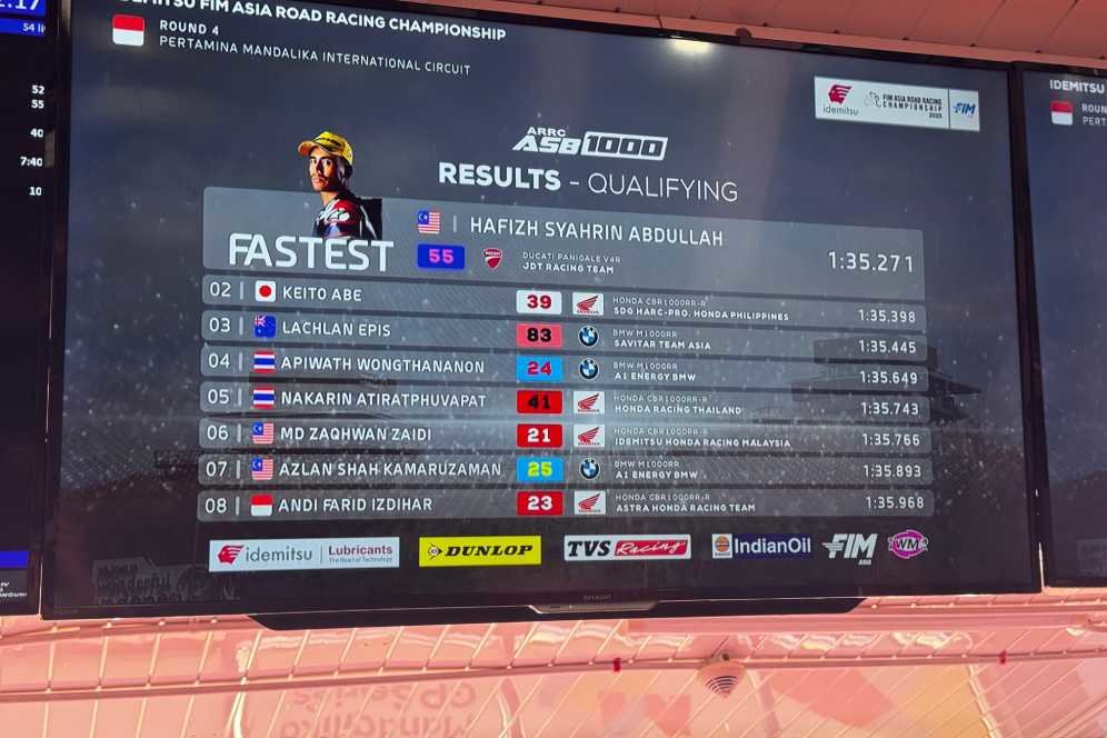 Andi Farid Izdihar Tampil Solid di Kualifikasi ASB1000 ARRC 2025 Mandalika