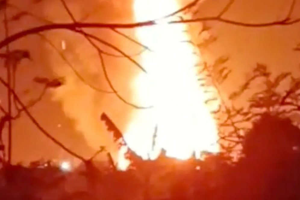 Pipa Gas Pertamina di Cihadu Subang Meledak, Kebakaran Baru Padam Pkl 06.41 WIB Pipa Gas Pertamina di Cihadu Subang Meledak, Kebakaran Baru Padam Pkl 06.41 WIB