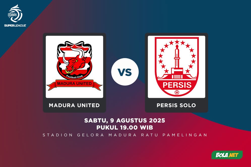 Prediksi BRI Super League: Madura United vs Persis Solo 9 Agustus 2025 Prediksi BRI Super League: Madura United vs Persis Solo 9 Agustus 2025