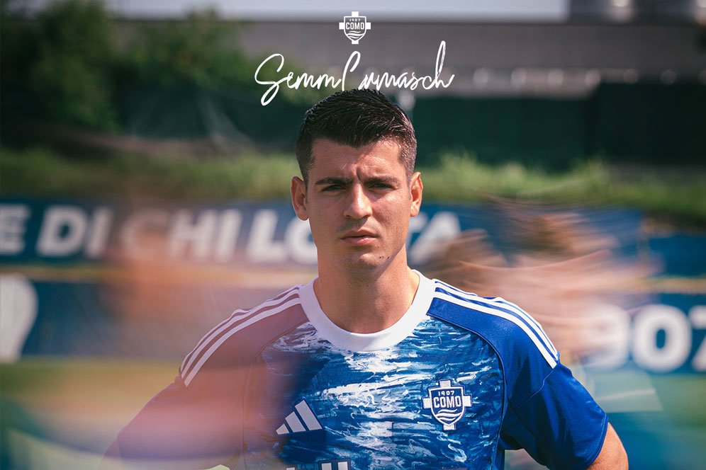 Resmi Gabung Como, Ini Janji Manis Alvaro Morata