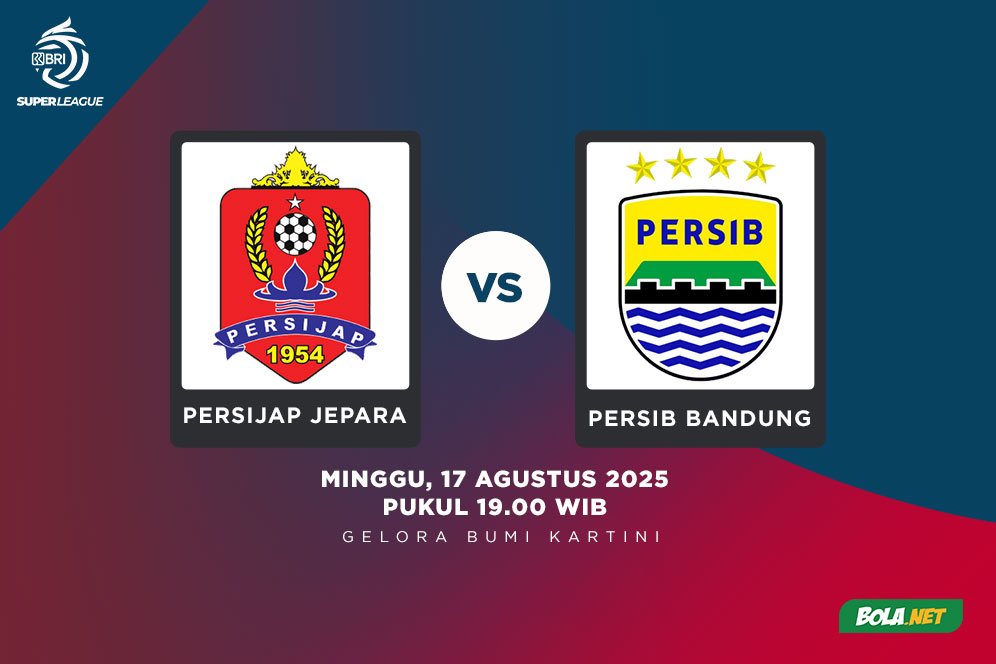 Prediksi BRI Super League: Persijap Jepara vs Persib Bandung 18 Agustus 2025