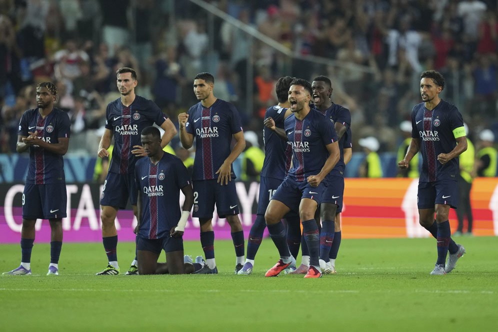 Hasil Piala Super Eropa 2025 PSG vs Tottenham: Lewat Comeback Dramatis dan Drama Adu Penalti, PSG Juara! 