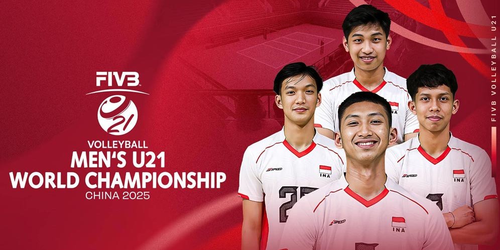 Nonton Live Streaming Indonesia vs Puerto Riko di FIVB Putra U21 2025 di Vidio Hari Ini, 27 Agustus 2025