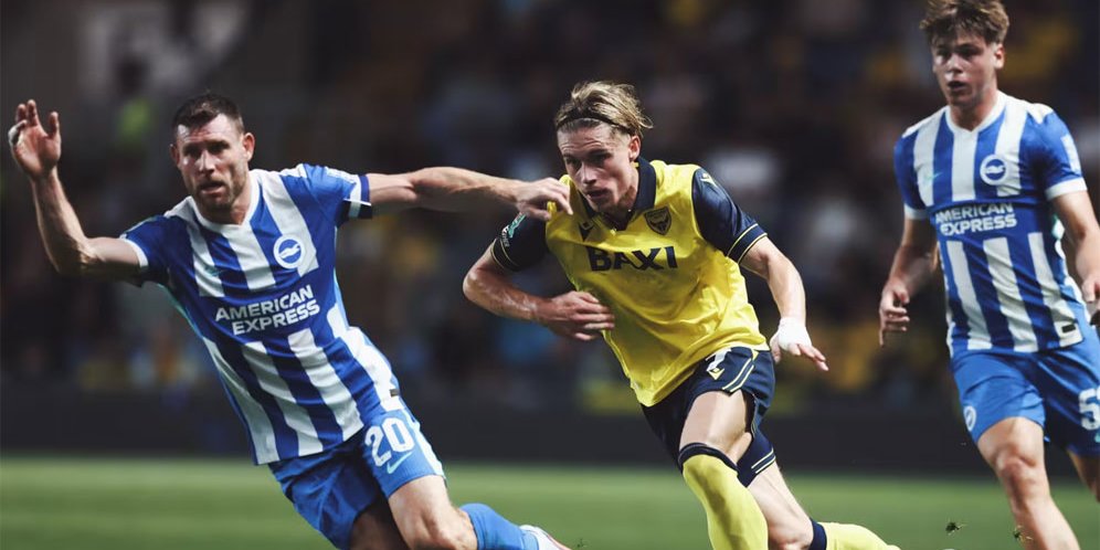 Hasil Oxford United vs Brighton: Ole Romeny Masih Absen, Debutan Jadi Mimpi Buruk Tuan Rumah
