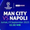 Saksikan Live Streaming Champions League Man City vs Napoli: Tayang di Vidio