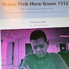 Cara Mengubah Foto Profil Menjadi Brave Pink Hero Green