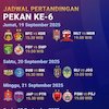 Simak Jadwal Lengkap BRI Super League 2025/2026 Pekan Keenam, Eksklusif di Vidio