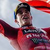 Todo al Rojo! Marc Marquez Jadi Pembalap Ducati Keempat yang Juarai MotoGP