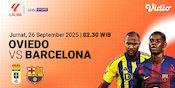 Saksikan Live Streaming LaLiga 2025/2026 Real Oviedo vs Barcelona: Eksklusif di Vidio Saksikan Live Streaming LaLiga 2025/2026 Real Oviedo vs Barcelona: Eksklusif di Vidio