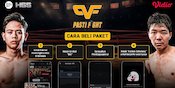 Dengan Rp29 Ribu, Saksikan dan Nonton Pasti Fight X HSS Sepuasnya di Vidio!