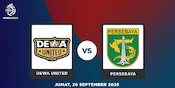 Prediksi BRI Super League: Dewa United vs Persebaya Surabaya 26 September 2025 Prediksi BRI Super League: Dewa United vs Persebaya Surabaya 26 September 2025