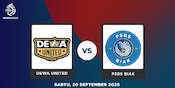 Prediksi BRI Super League: Dewa United vs PSBS Biak 20 September 2025 Prediksi BRI Super League: Dewa United vs PSBS Biak 20 September 2025