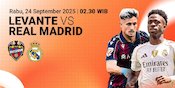 Nonton Live LaLiga Levante vs Real Madrid: Eksklusif di Vidio Nonton Live LaLiga Levante vs Real Madrid: Eksklusif di Vidio