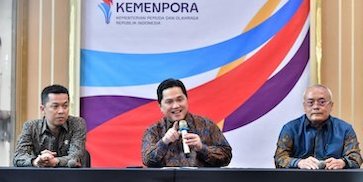 Erick Thohir Masih Enggan Bahas Pelatih Baru Timnas Indonesia: Saya di Sini sebagai Menpora Erick Thohir Masih Enggan Bahas Pelatih Baru Timnas Indonesia: Saya di Sini sebagai Menpora