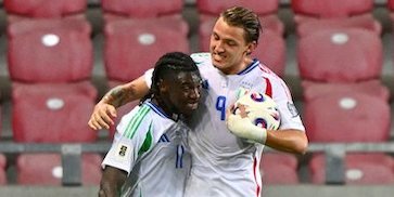 Moise Kean Buka-bukaan Usai Laga Gila Italia vs Israel: Begini Rasanya Main Bareng Retegui! Moise Kean Buka-bukaan Usai Laga Gila Italia vs Israel: Begini Rasanya Main Bareng Retegui!