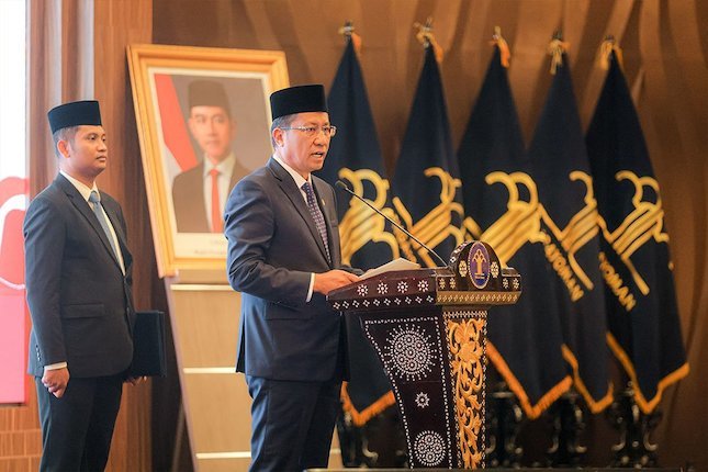 Momen Sakral di Kemenkumham