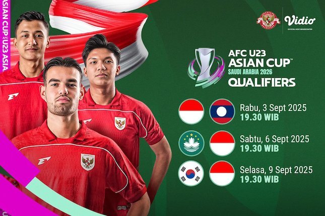 Link Nonton Live Streaming Timnas Indonesia U-23 vs Laos U-23