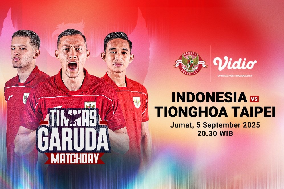 Saksikan Timnas Indonesia vs Chinese Taipei: FIFA Matchday Eksklusif di Vidio
