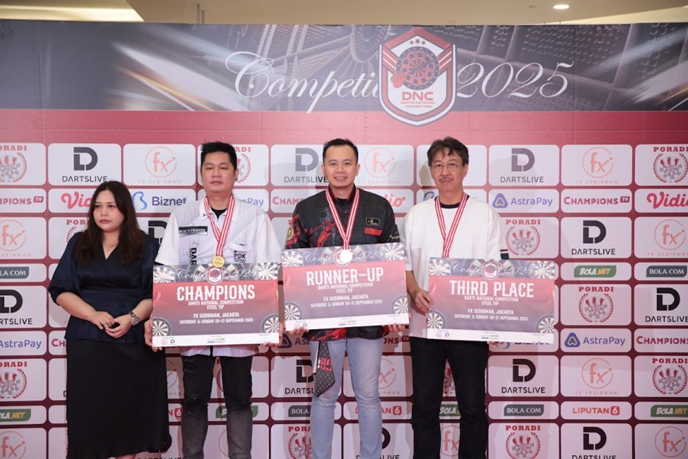 Tirta Suparjo Raih Gelar Juara Darts National Competition 2025 Series 04 dan Diberi Julukan Istimewa