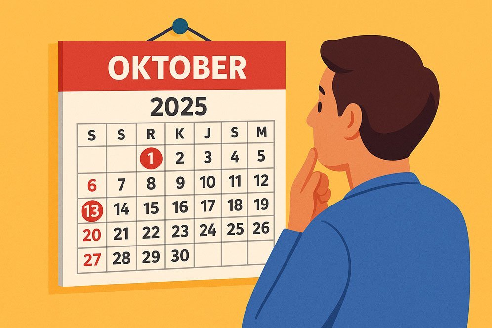 Libur Nasional Oktober 2025: Jadwal Lengkap Tanggal Merah dan Cuti Bersama Libur Nasional Oktober 2025: Jadwal Lengkap Tanggal Merah dan Cuti Bersama