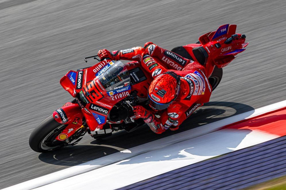 Hasil Latihan MotoGP San Marino 2025: Marc Marquez Asapi 3 Anak Didik Valentino Rossi