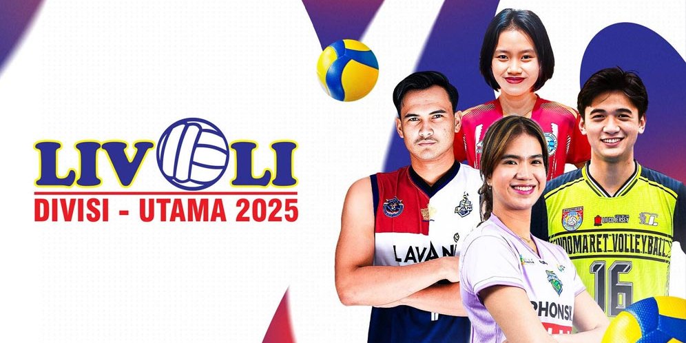 Jadwal Live Streaming Pertandingan Livoli Divisi Utama 2025 di MOJI Hari Ini, 12 September 2025