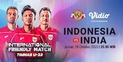 Nonton Live Streaming Timnas Indonesia U-23 vs India di Indosiar dan Vidio Nonton Live Streaming Timnas Indonesia U-23 vs India di Indosiar dan Vidio