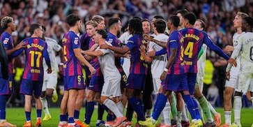 El Clasico Ricuh! Vinicius dan Courtois Terlibat Adu Mulut dengan Lamine Yamal Usai Kartu Merah Pedri El Clasico Ricuh! Vinicius dan Courtois Terlibat Adu Mulut dengan Lamine Yamal Usai Kartu Merah Pedri