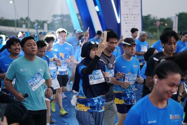6000 Pelari Meriahkan Community Park PIK 2