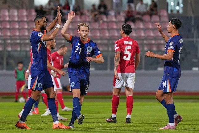 Malta Vs Belanda: Gakpo Brace Penalti