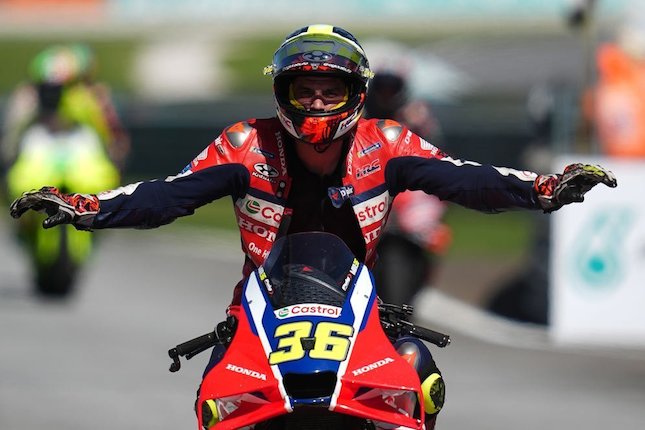 Podium Keempat bagi Honda, Kedua bagi Tim Pabrikan Podium Keempat bagi Honda, Kedua bagi Tim Pabrikan