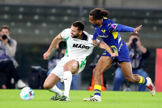 Jalannya Laga Verona vs Sassuolo