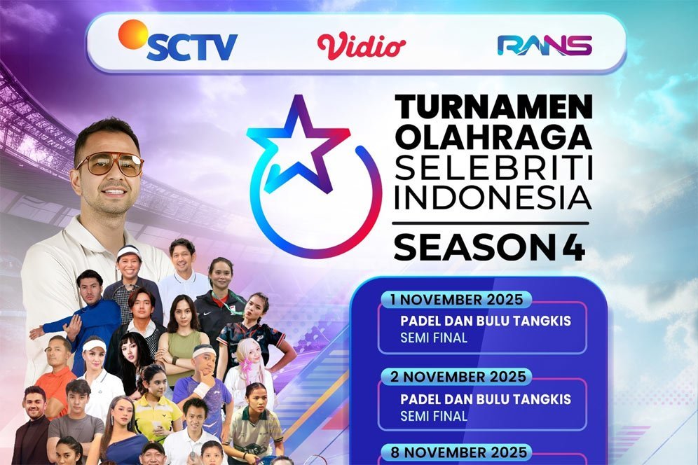 Turnamen Olahraga Selebriti Indonesia (TOSI) Season 4 Segera Digelar, Pertandingkan Padel dan Bulu Tangkis Turnamen Olahraga Selebriti Indonesia (TOSI) Season 4 Segera Digelar, Pertandingkan Padel dan Bulu Tangkis