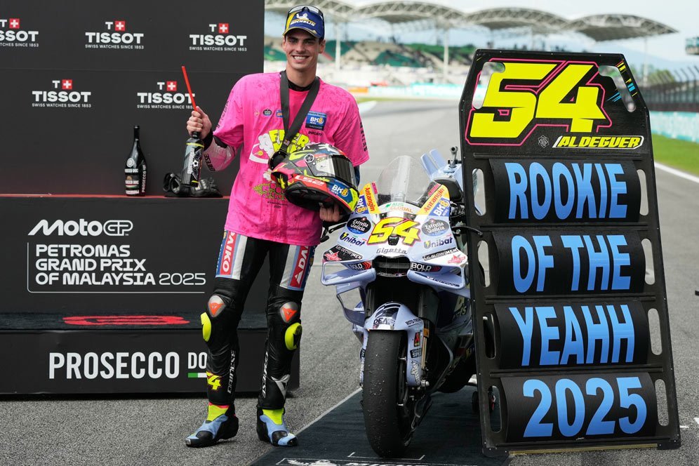 Daftar Rookie of The Year MotoGP dari Musim ke Musim, Fermin Aldgeuer Jadi Pemenang Edisi 2025